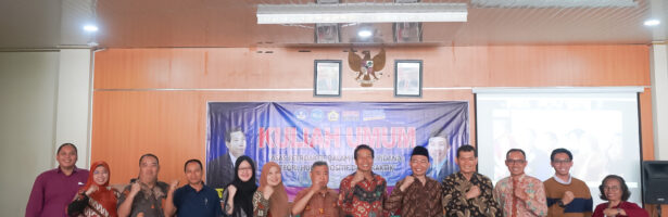 Fakultas Hukum Bagian Hukum Pidana dan Perlindungan Masyarakat Mengadakan Kuliah Umum tentang Asas Retroaktif