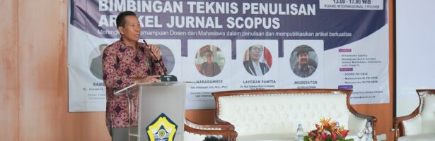 Fakultas Hukum Universitas Bengkulu Mengadakan Bimbingan Teknis Penulisan Artikel Jurnal Scopus